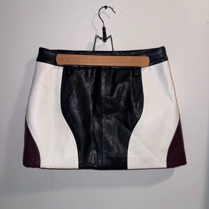 Leather Skirt